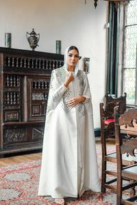 | BRIDAL | STRUCTURED CRYTAL CAPE WITH MATCHING DRESS