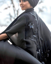 Load image into Gallery viewer, | SILK &amp; CHIFFON PANEL CAPE  |
