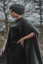 Load image into Gallery viewer, | SILK &amp; CHIFFON PANEL CAPE  |
